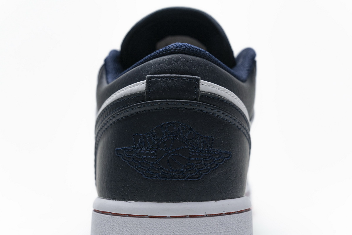 Air Jordan 1 Low Obsidian Ember Glow