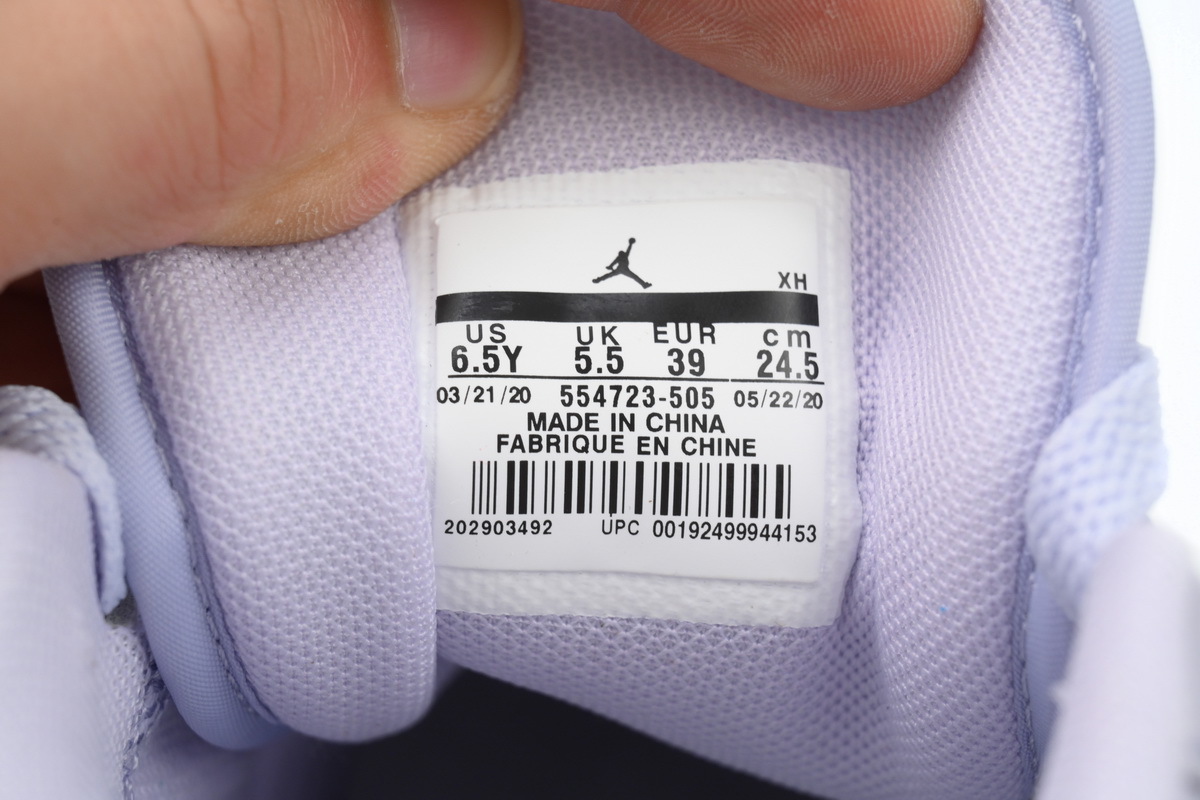 Air Jordan 1 Low Oxygen Purple
