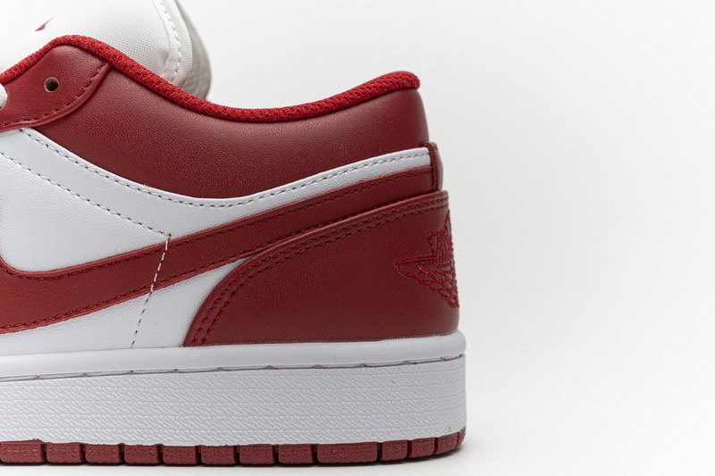 Air Jordan 1 Low White Red 553558161