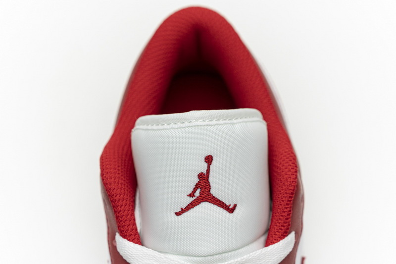 Air Jordan 1 Low White Red 553558161