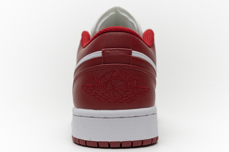 Air Jordan 1 Low White Red 553558161