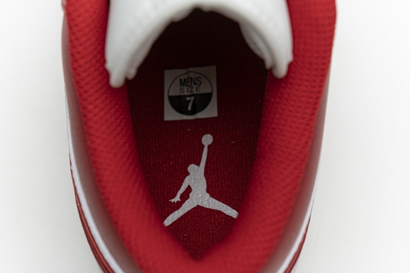 Air Jordan 1 Low White Red 553558161