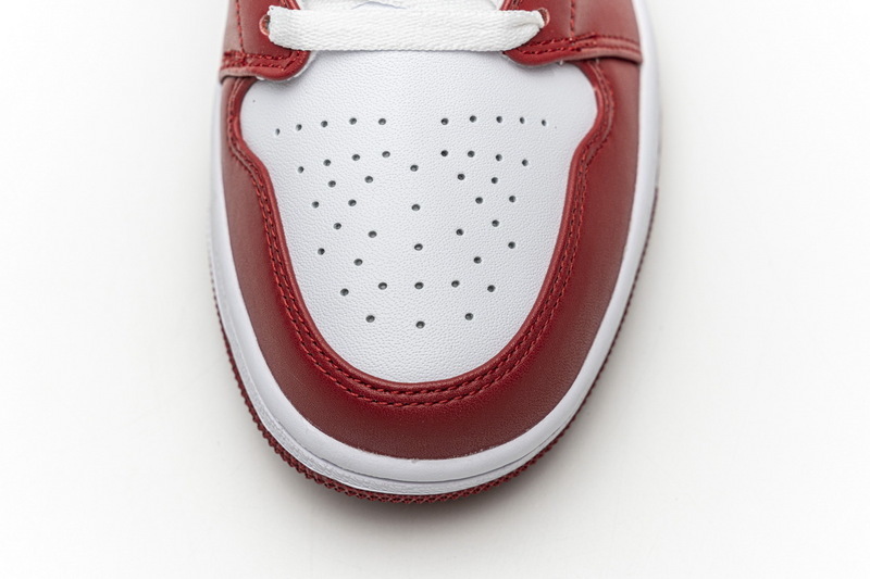 Air Jordan 1 Low White Red 553558161