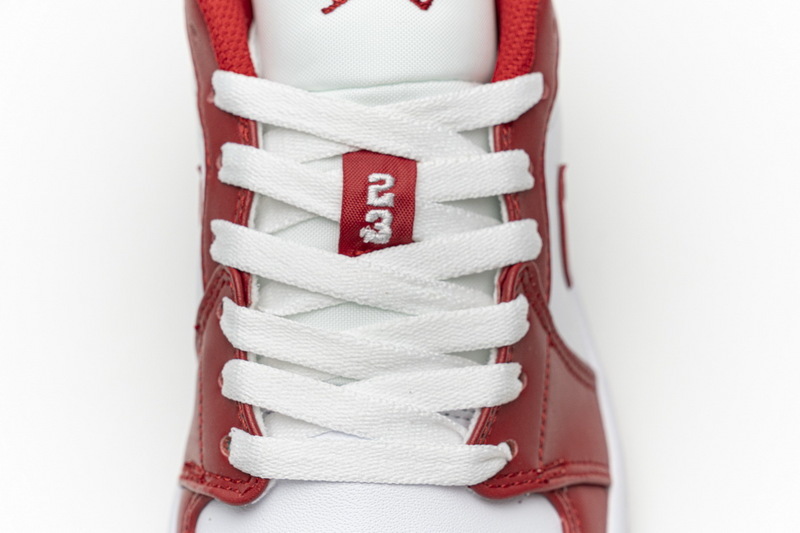 Air Jordan 1 Low White Red 553558161