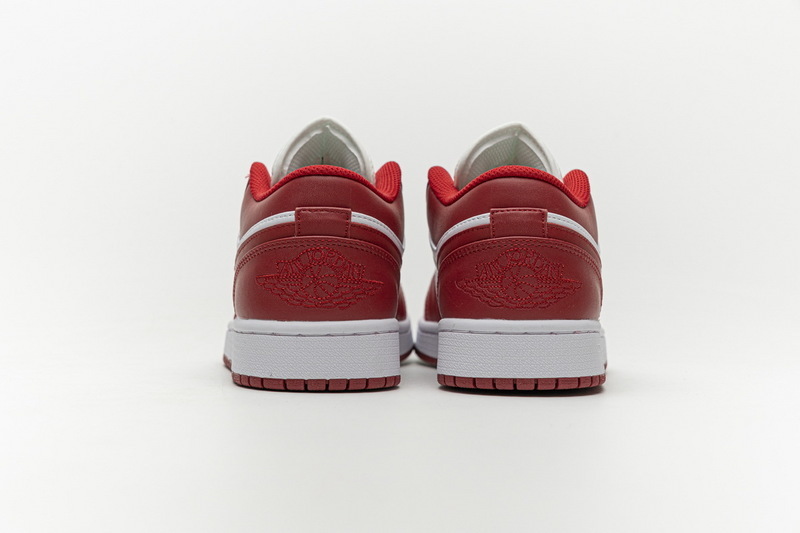 Air Jordan 1 Low White Red 553558161