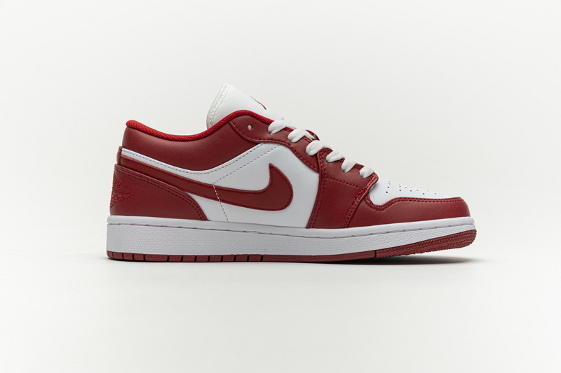 Air Jordan 1 Low White Red 553558161