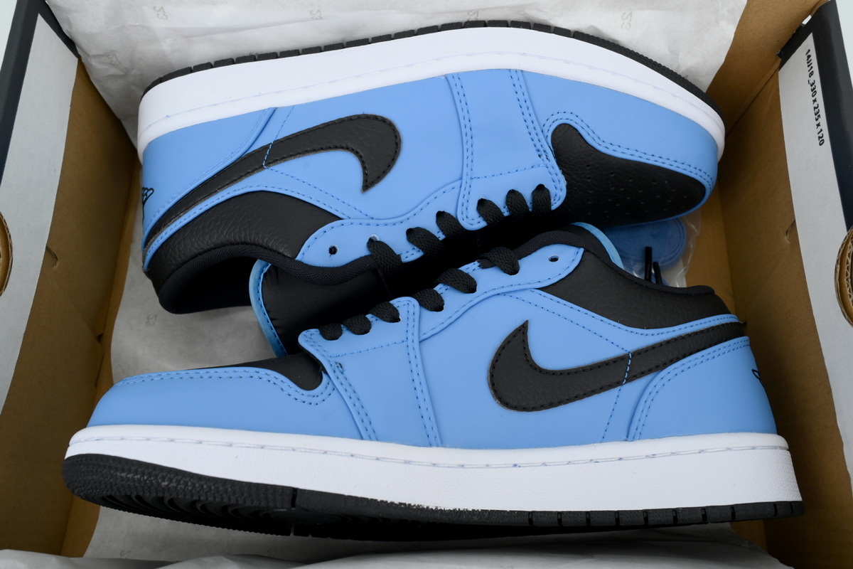 Air Jordan 1 Low University Blue Black