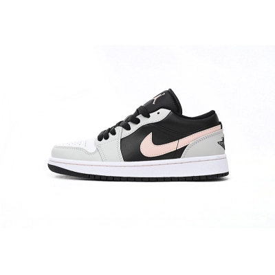 Air Jordan 1 Low White And Black Powder 01