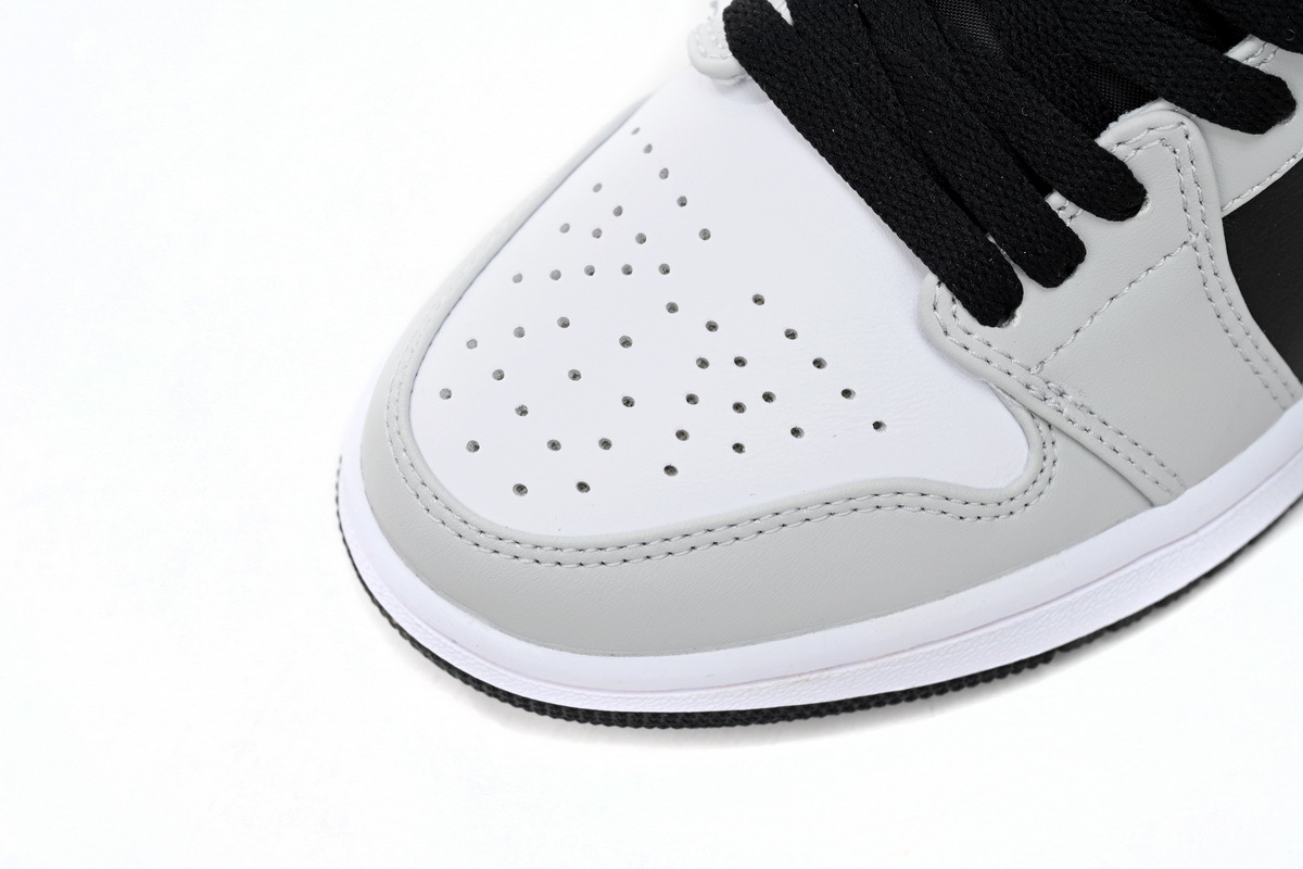 Air Jordan 1 Low White And Black Powder