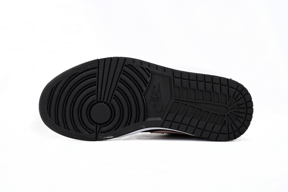 Air Jordan 1 Low White And Black Powder