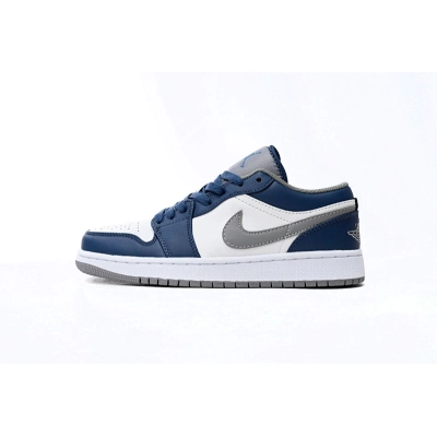 Air Jordan 1 Low White Blue 01