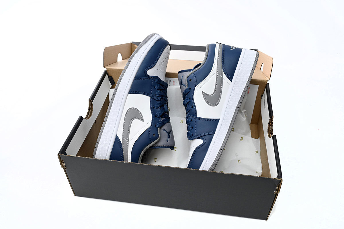 Air Jordan 1 Low White Blue