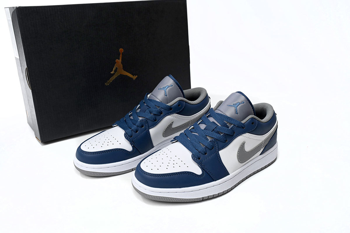 Air Jordan 1 Low White Blue