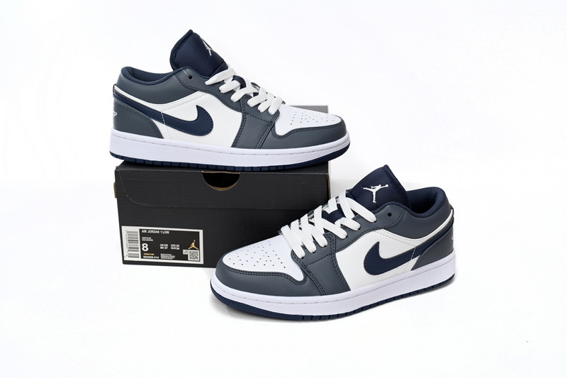 Air Jordan 1 Low White Gray Orchid