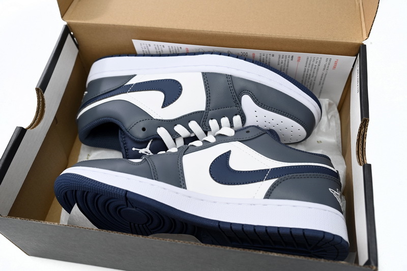 Air Jordan 1 Low White Gray Orchid