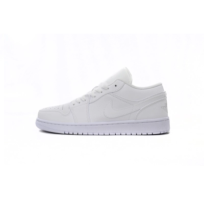 Air Jordan 1 Low White Pure Platinum 01