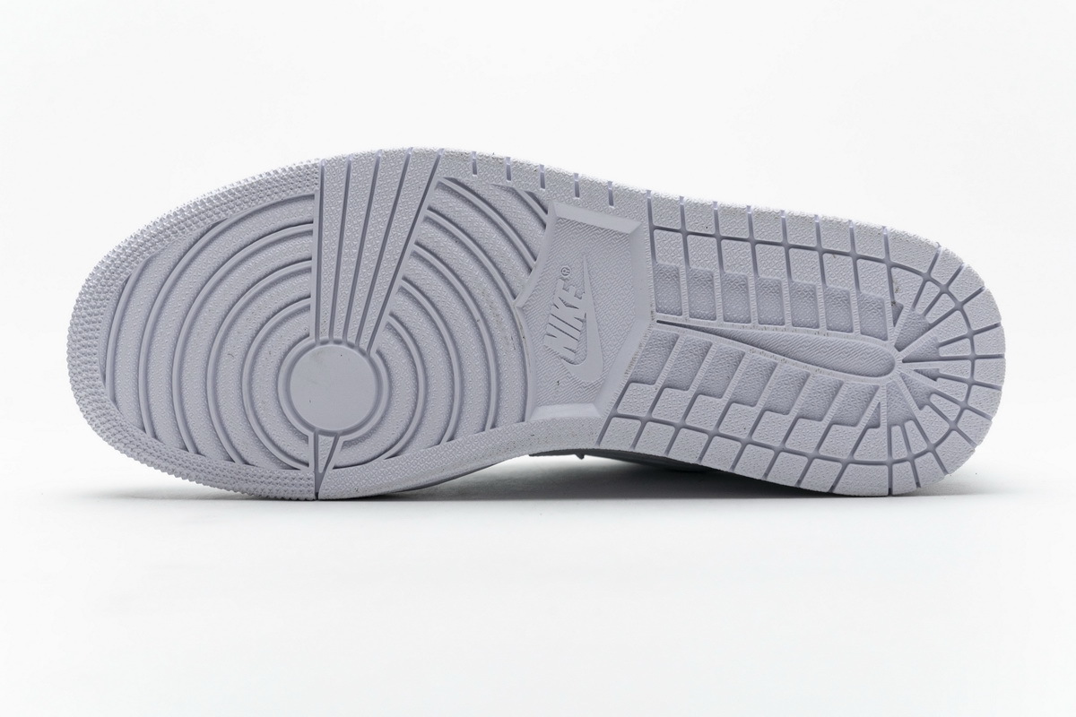 Air Jordan 1 Low White Pure Platnium