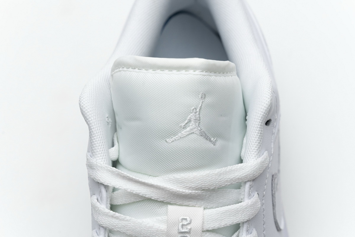 Air Jordan 1 Low White Pure Platnium