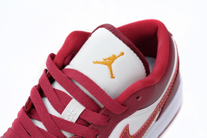 Air Jordan 1 Low Whiter Red