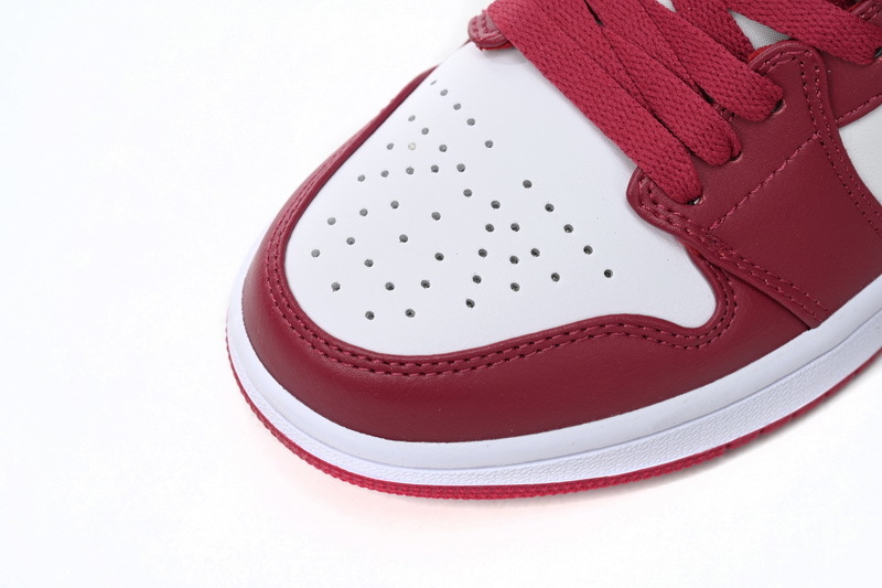Air Jordan 1 Low Whiter Red