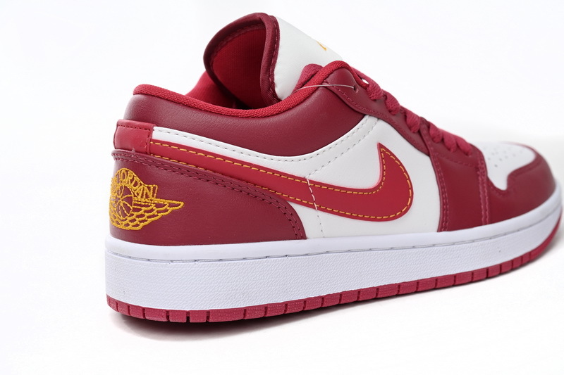Air Jordan 1 Low Whiter Red