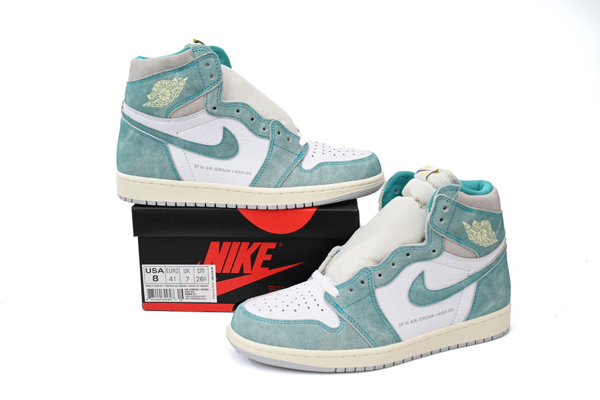 Air Jordan 1 OG Hi Retro Turbo Green