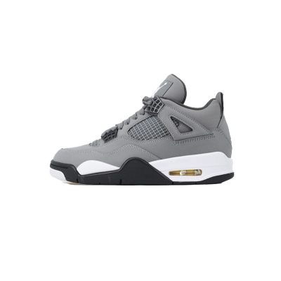 Air Jordan 4 Retro Gris, Blanco y Negro 308497007 01