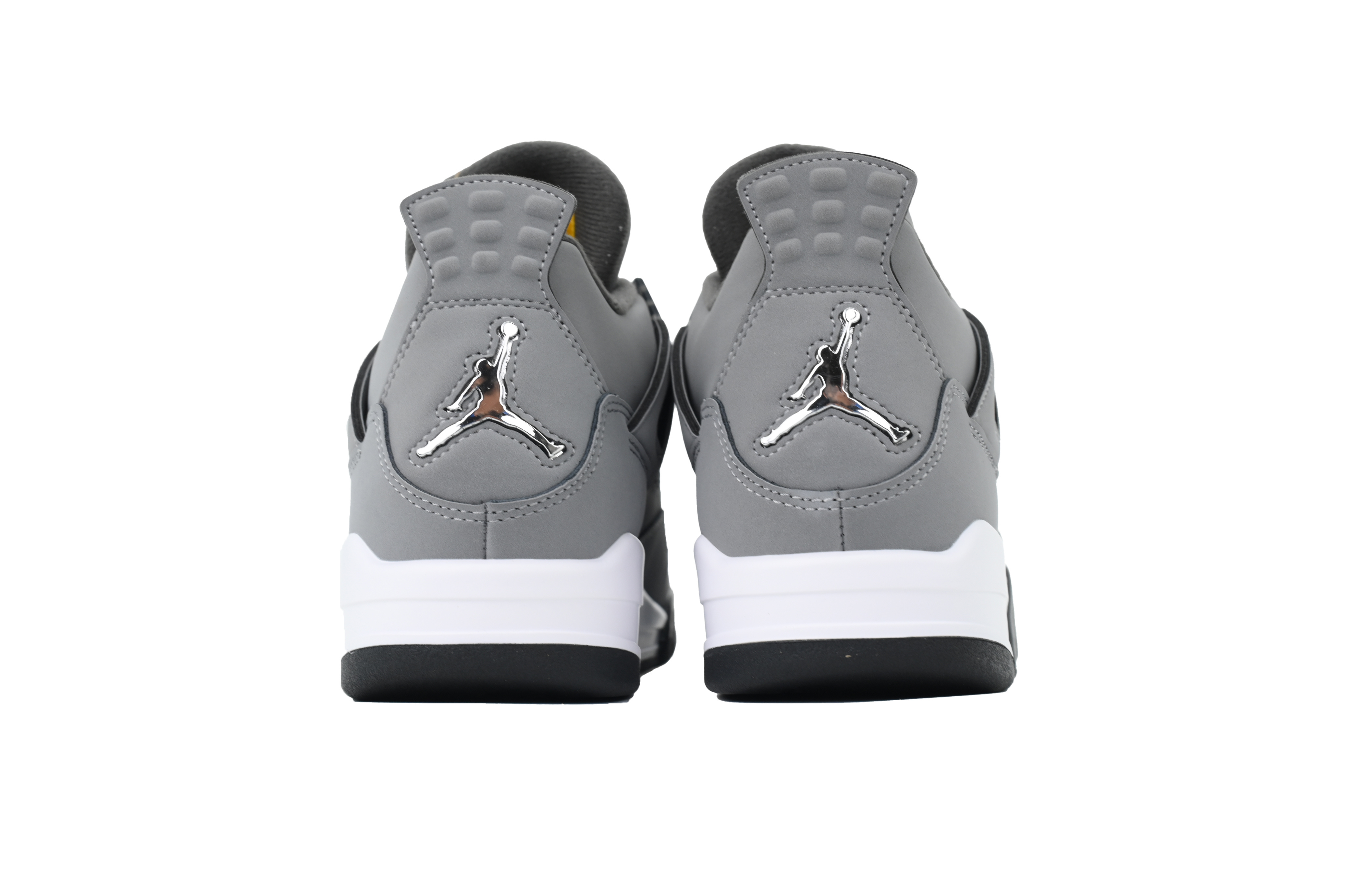 Air Jordan 4 Retro Gris, Blanco y Negro 308497007
