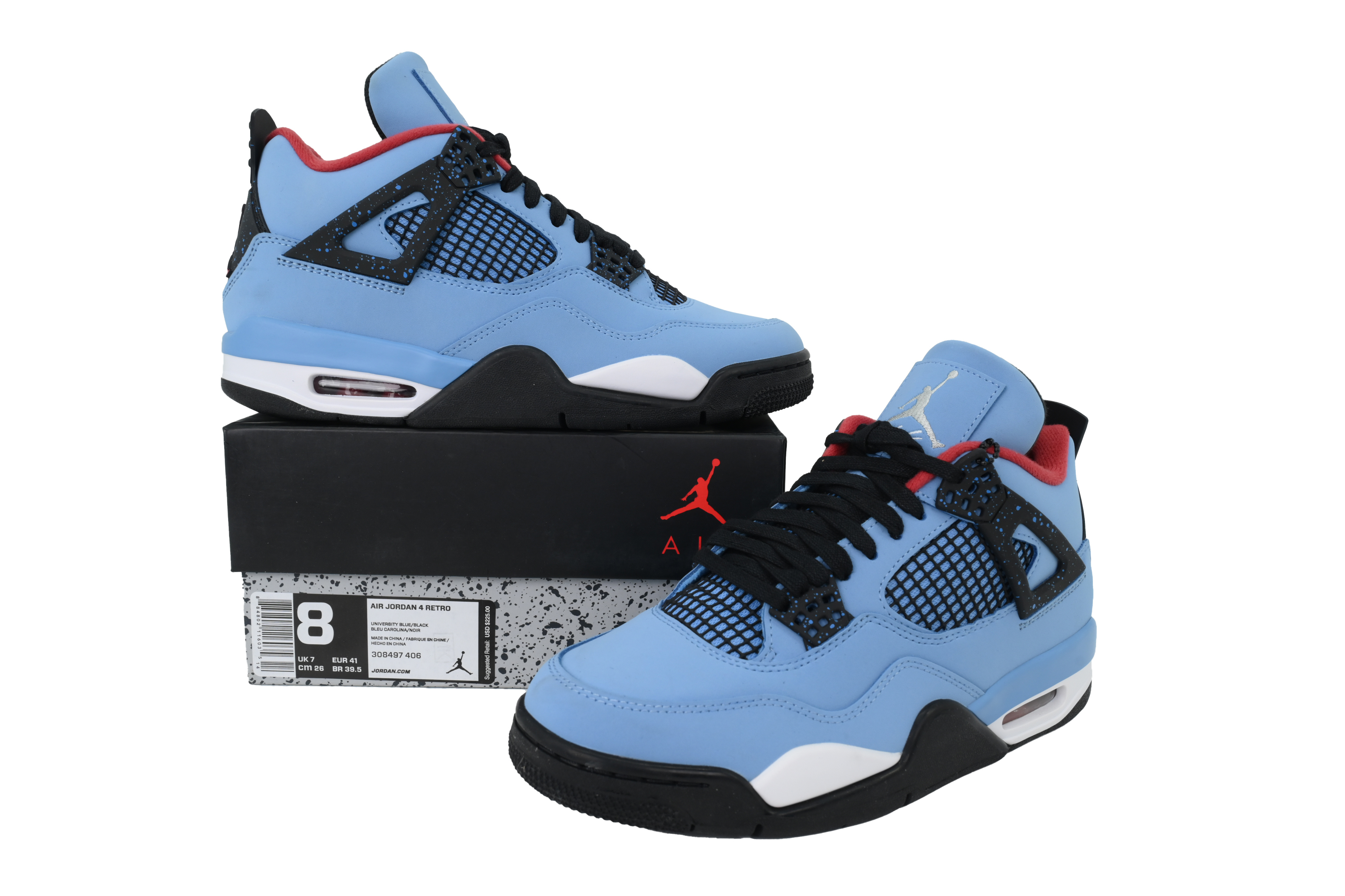 Air Jordan 4 Retro University Blue CT8527-400