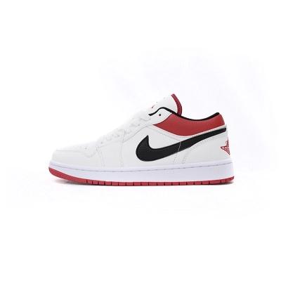 Air Jordan aj1 Low White Red Chicago 01