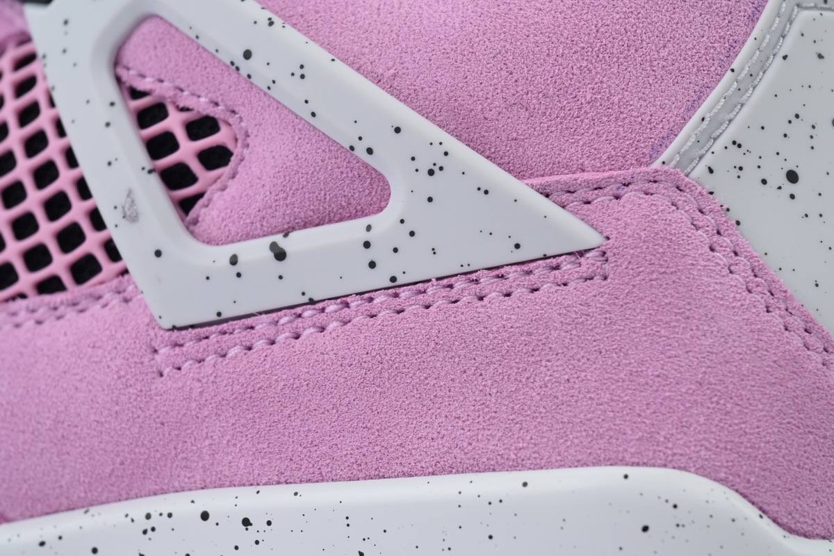 Air Jordan 4 Orchid Orchid Neutral Grey Black White AQ9129 501