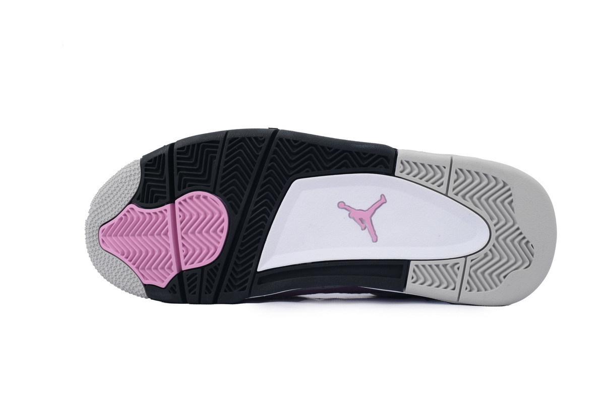 Air Jordan 4 Orchid Orchid Neutral Grey Black White AQ9129 501