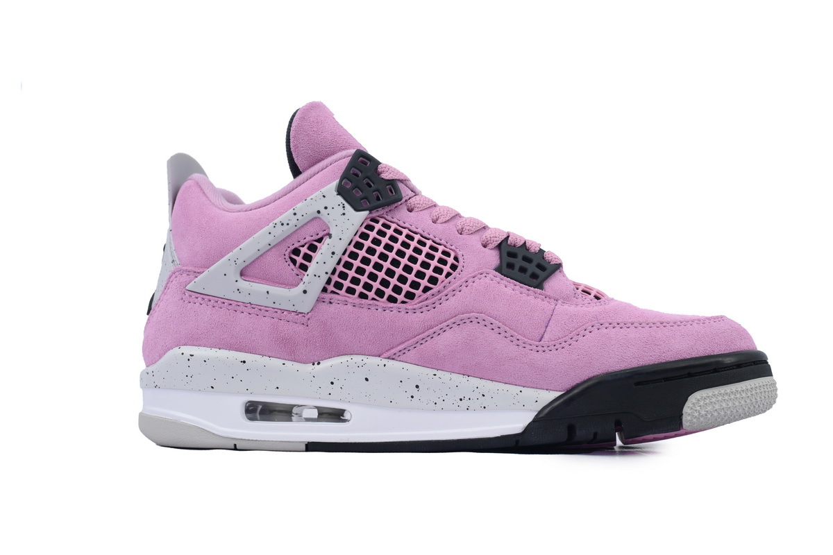Air Jordan 4 Orchid Orchid Neutral Grey Black White AQ9129 501