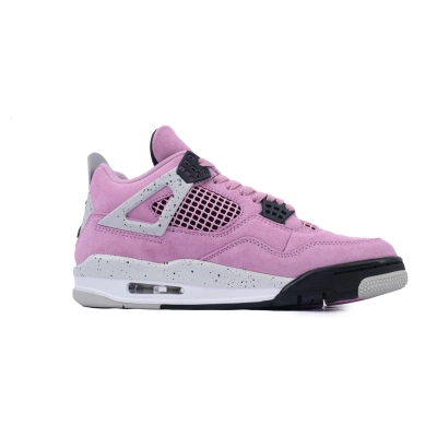 Air Jordan 4 Orchid Orchid Neutral Grey Black White AQ9129 501 02