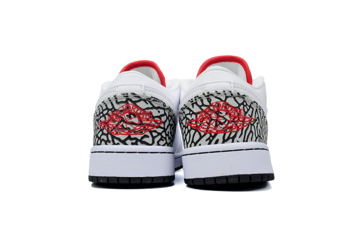 Air Jordan 1 Low White Cement 553558-152