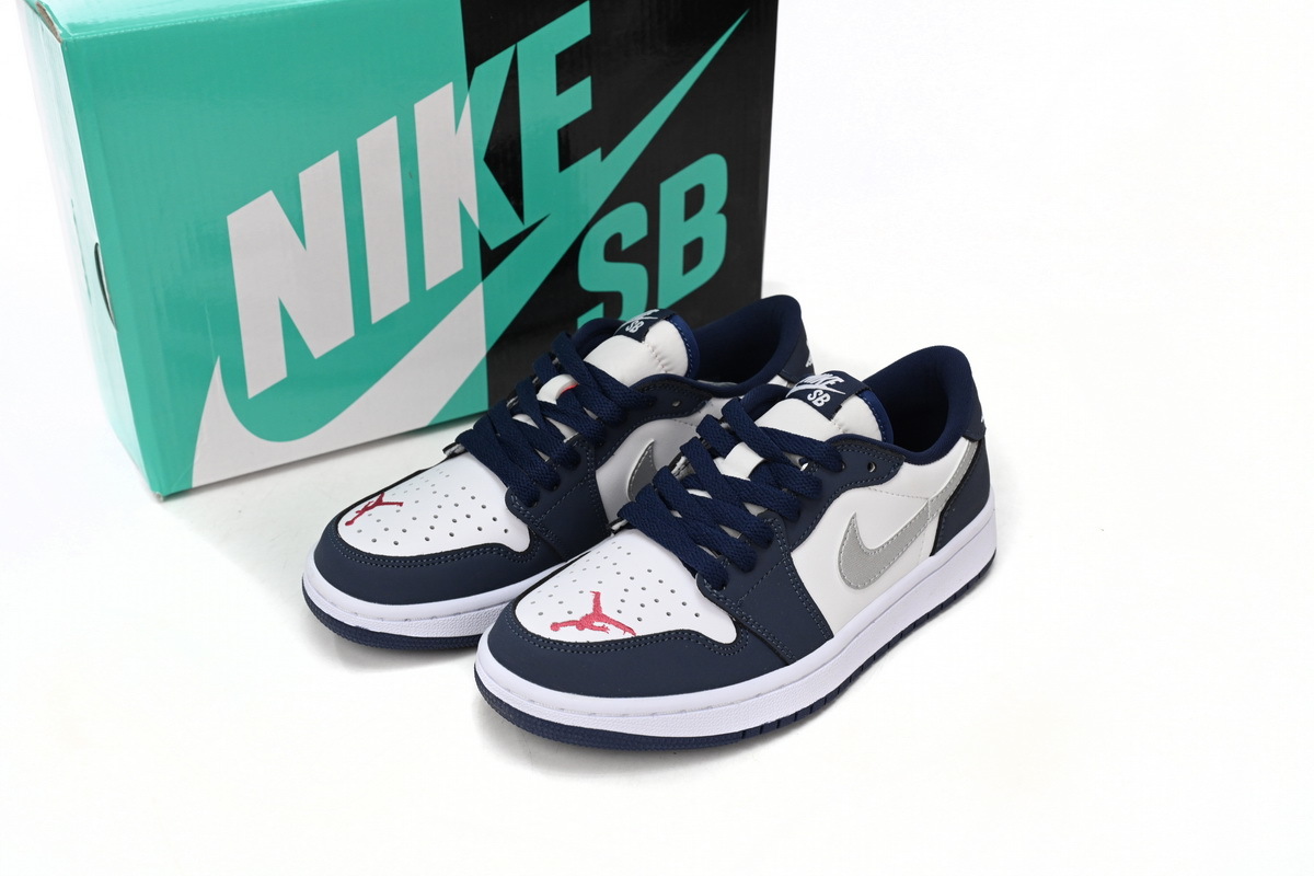 Air Jordan 1 Low Navy Black SB CJ7891-400
