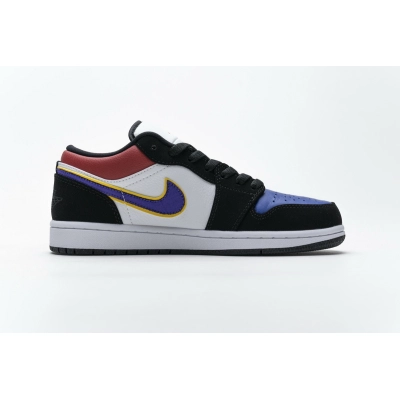 Air Jordan 1 Low Sneakers Lakers Top 3 CJ9216-051  02