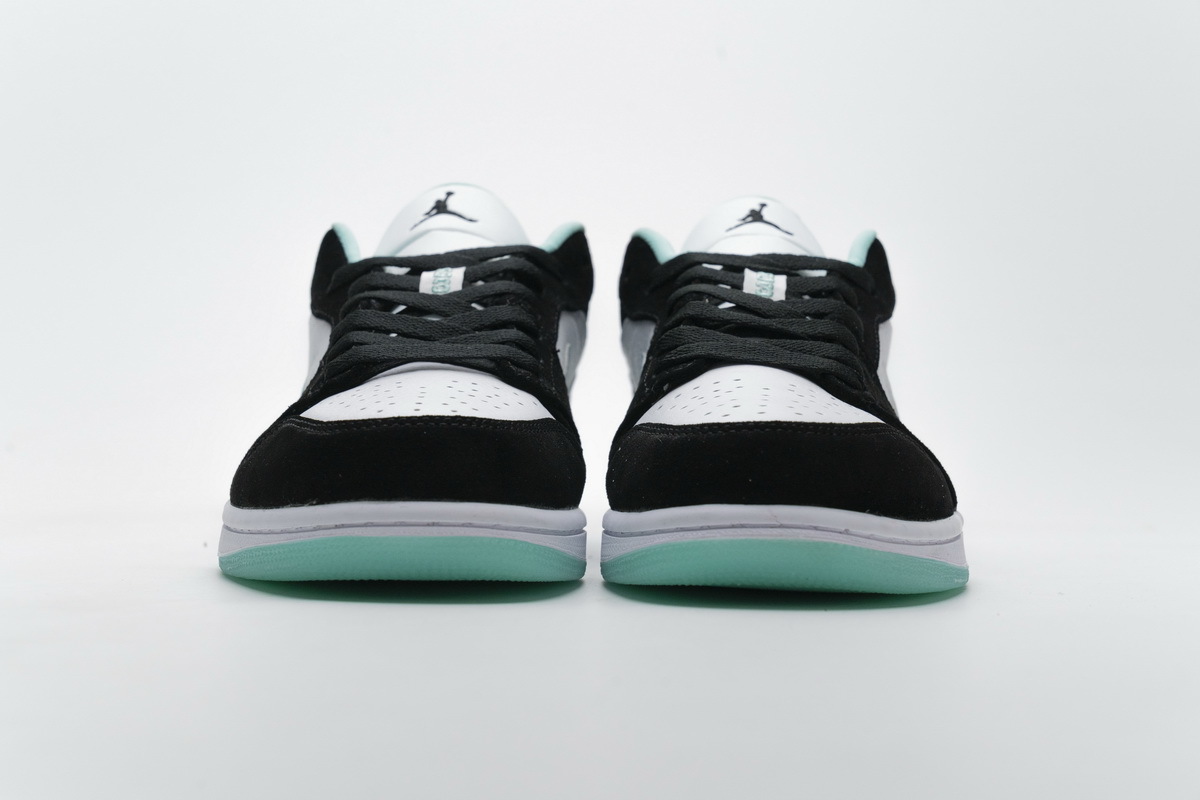 Air Jordan 1 Low Black Island Green White CQ9283-131