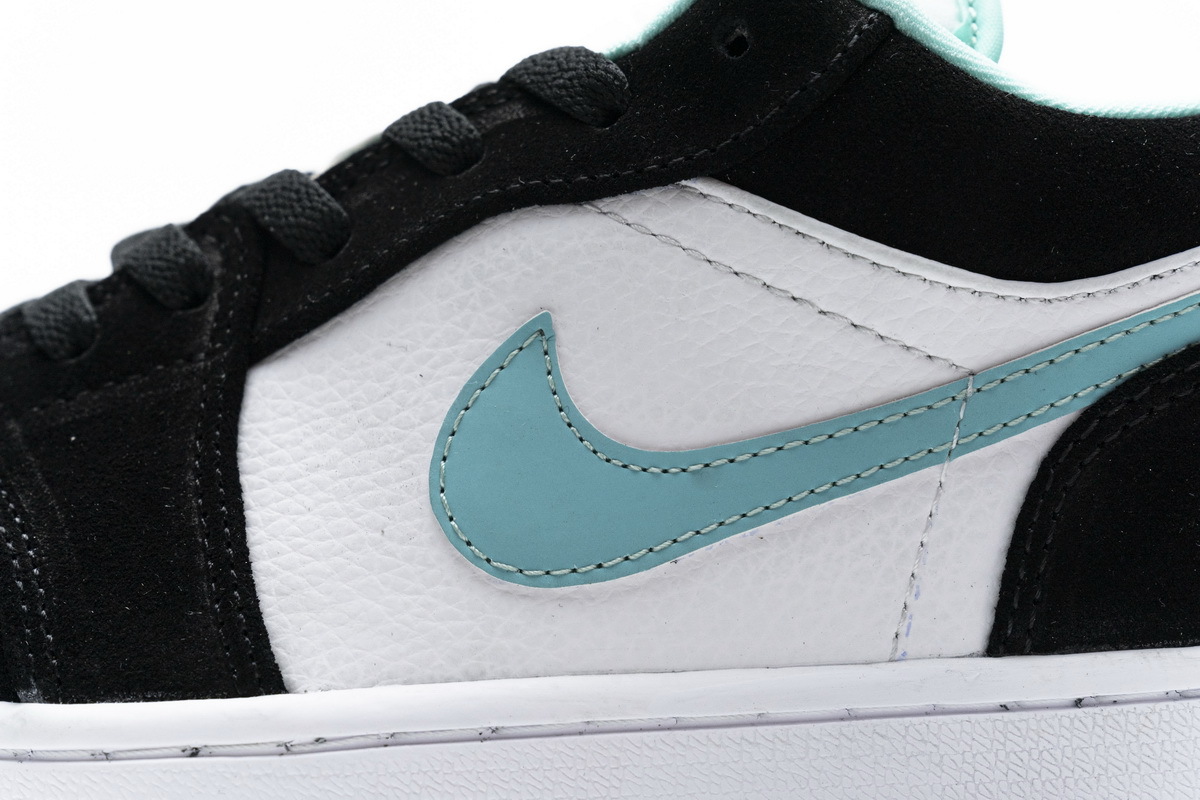 Air Jordan 1 Low Black Island Green White CQ9283-131