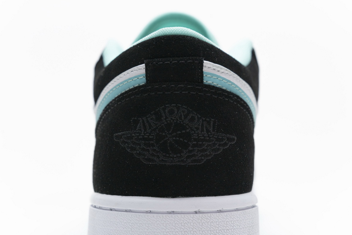 Air Jordan 1 Low Black Island Green White CQ9283-131