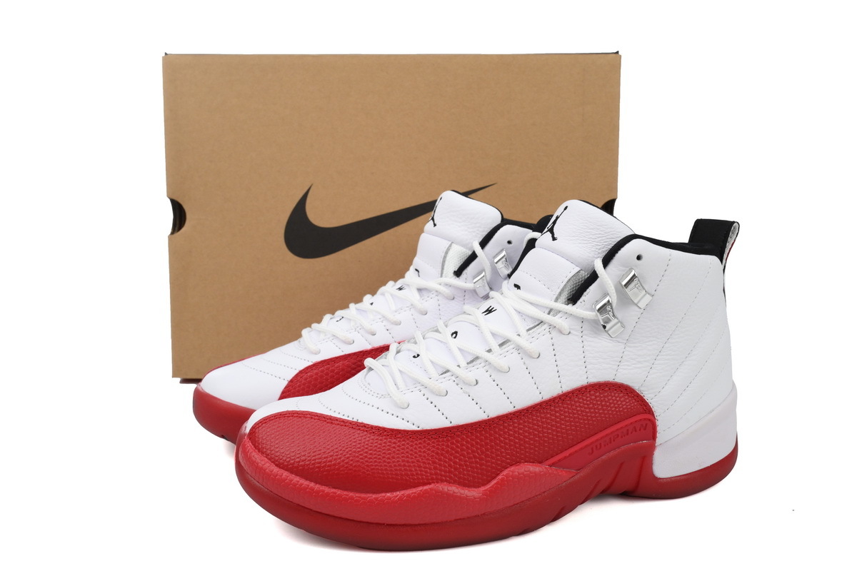 Air Jordan 12 Blanc et Rouge « Varsity » CT8013-116 