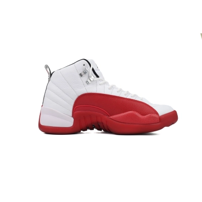 Air Jordan 12 Blanco y Rojo Varsity CT8013-116  02