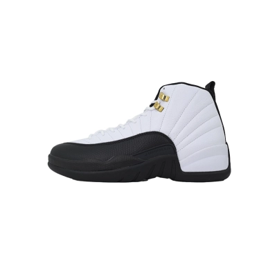  Air Jordan 12 Retro Negro y Dorado Metalizado CT8013-117 01