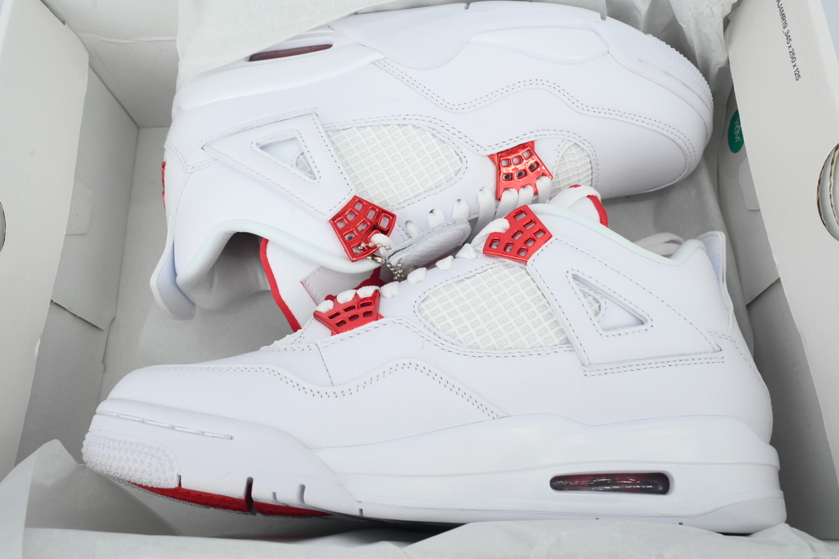  Air Jordan 4 Retro Metallic Red CT8527-112