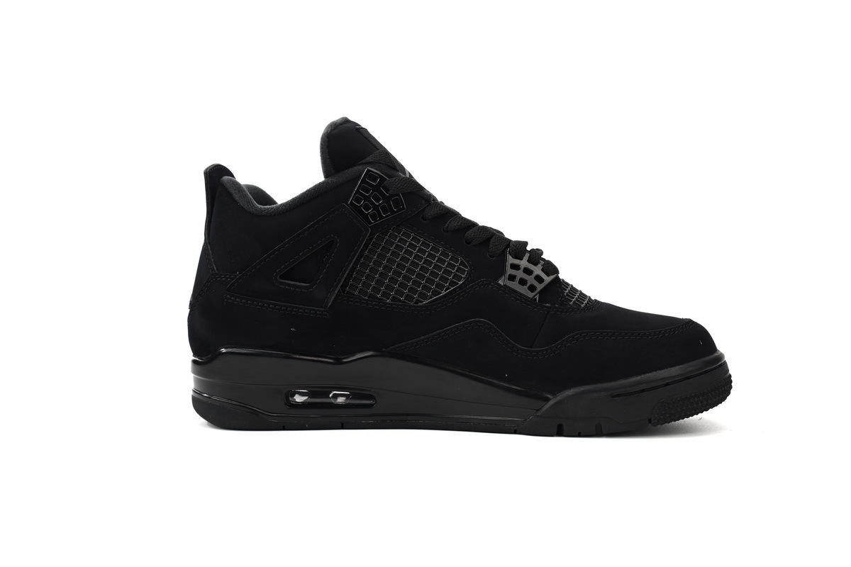 Air Jordan 4 Black Cat Black Light Graphite CU1110 010