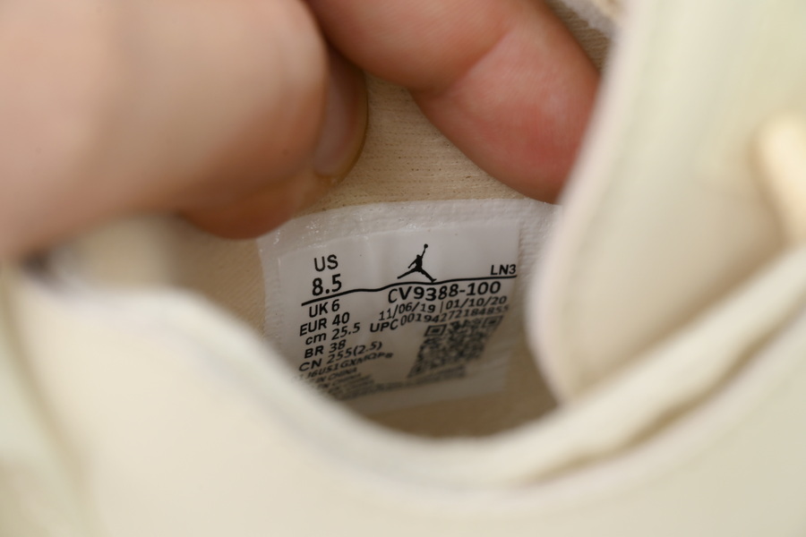  OFF White  Air Jordan 4 Sail CV9388-100