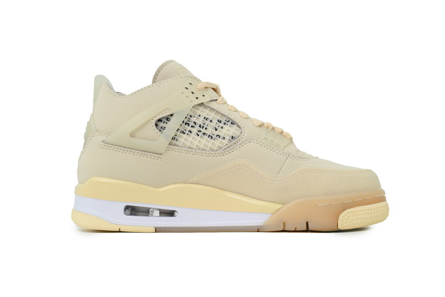  OFF White  Air Jordan 4 Sail CV9388-100