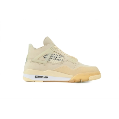  White  Air Jordan 4 Sail CV9388-100 OFF 02