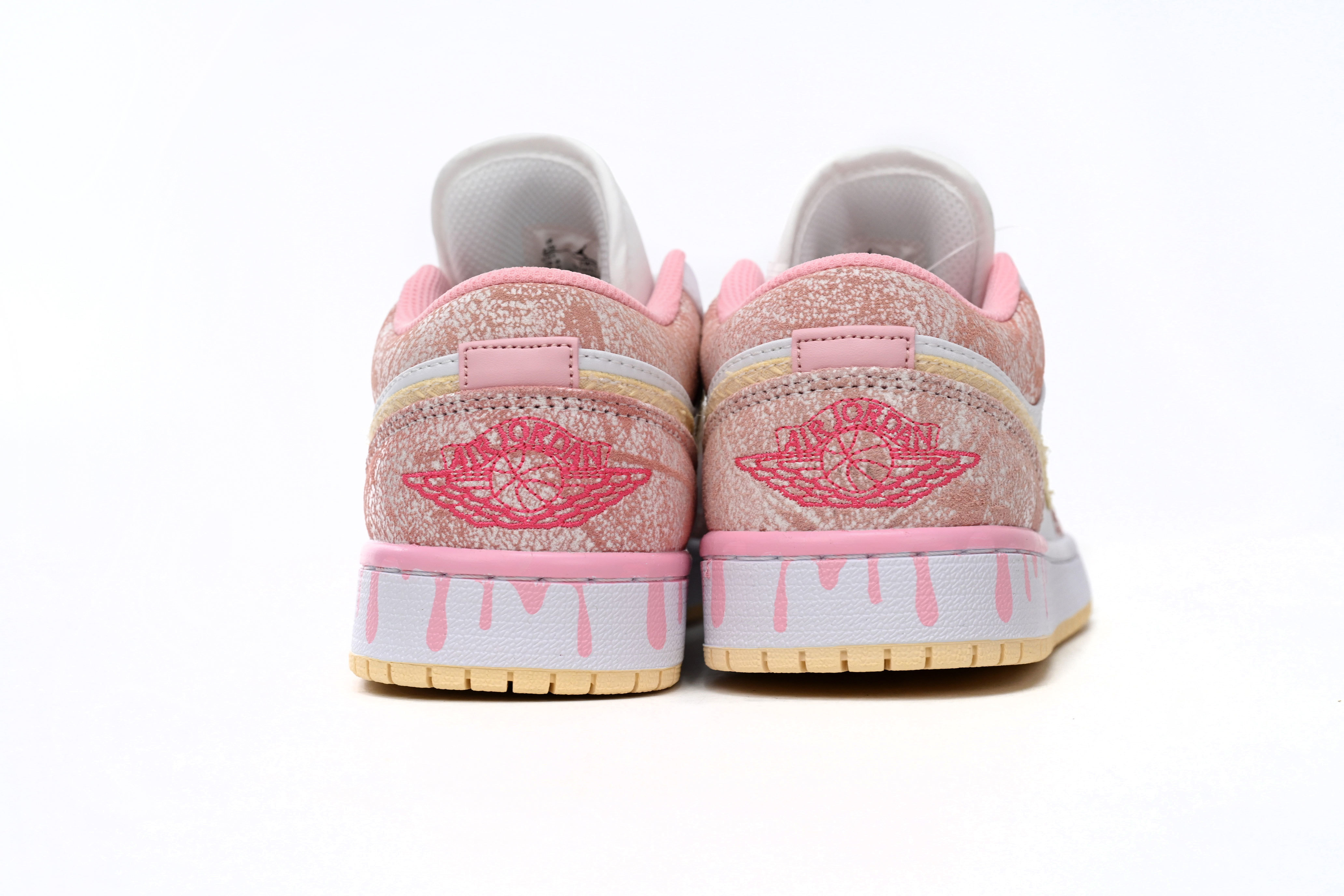 Air Jordan 1 Low SE GS Paint Drip CW7104-601 