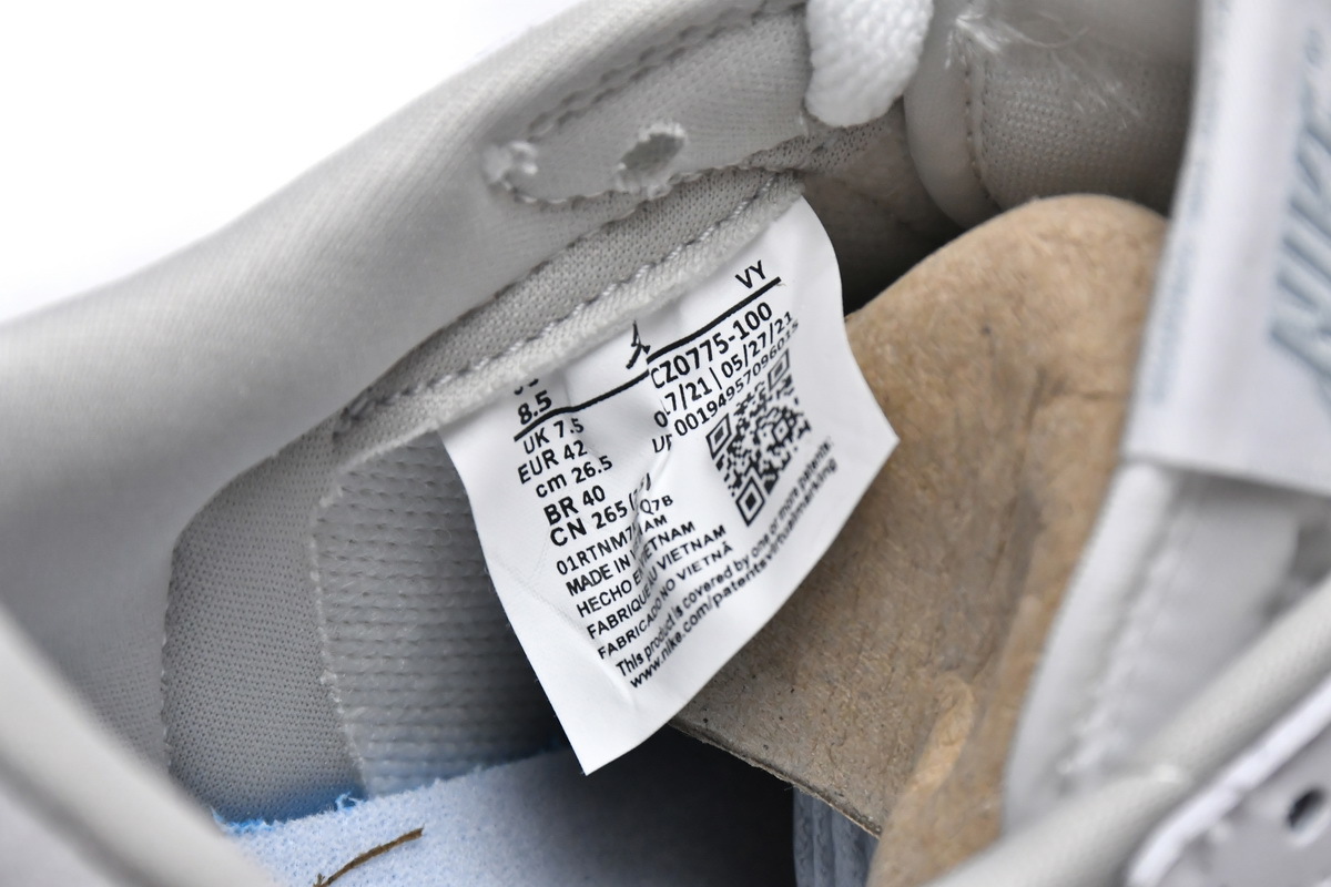 Air Jordan 1 Low OG Neutral Grey CZ0775-100